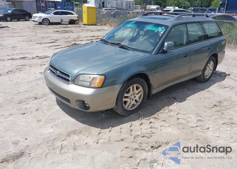 2001 Subaru Outback Limited from USA, damaged, VIN 4S3BH686617608627